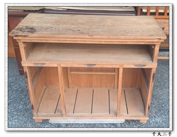 懷舊木架櫃